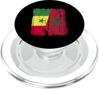 Demi Drapeau du Sénégal Maroc Patrimoine marocain sénégalais PopSockets PopGrip pour MagSafe