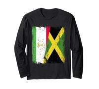 Demi-Drapeau du Tadjikistan Jamaïque Patrimoine jamaïcain tadjik Manche Longue