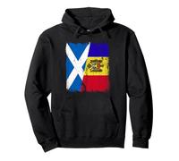 Demi-Drapeau écossais de la Moldavie - Patrimoine moldave écossais Sweat à Capuche