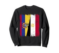 Demi-Drapeau Équateur Égypte Patrimoine égyptien équatorien Sweatshirt
