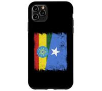 Demi-Drapeau Ethiopie Somalie Fierté somalienne éthiopienne Coque pour iPhone 11 Pro Max