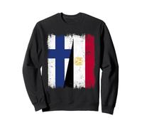 Demi-Drapeau Finlande, Egypte, Patrimoine égyptien Sweatshirt