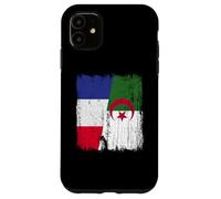 Demi-Drapeau France Algérie Patrimoine algérien français Coque pour iPhone 11