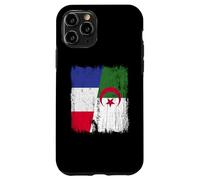 Demi-Drapeau France Algérie Patrimoine algérien français Coque pour iPhone 11 Pro