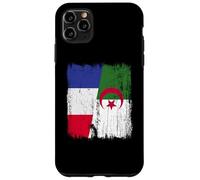 Demi-Drapeau France Algérie Patrimoine algérien français Coque pour iPhone 11 Pro Max