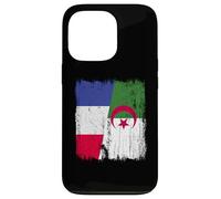 Demi-Drapeau France Algérie Patrimoine algérien français Coque pour iPhone 13 Pro