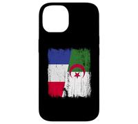 Demi-Drapeau France Algérie Patrimoine algérien français Coque pour iPhone 14