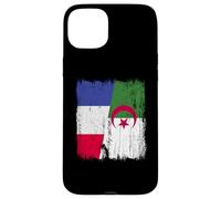Demi-Drapeau France Algérie Patrimoine algérien français Coque pour iPhone 15 Plus
