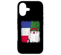 Demi-Drapeau France Algérie Patrimoine algérien français Coque pour iPhone 17