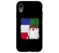 Demi-Drapeau France Algérie Patrimoine algérien français Coque pour iPhone XR