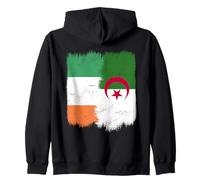Demi Drapeau Irlandais Algérie Patrimoine algérien Irlandais Sweat à Capuche