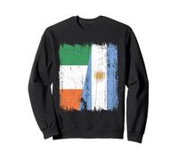 Demi-drapeau Irlande Argentine Racines argentines Sweatshirt