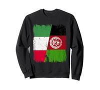 Demi-Drapeau Italien Afghan Patrimoine Afghan Italien Sweatshirt