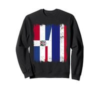 Demi-Drapeau République Dominicaine Thaïlande Racines thaïlandaises dominicaines Sweatshirt