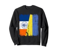 Demi Drapeau ukrainien de New York Sweatshirt