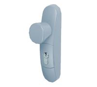 Poignée bouton tournant pour serrure antipanique - EN 3300 gris aluminium métallisé JPM