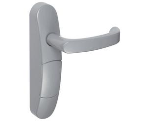 Demi-ensemble réversible avec béquille débrayable sans cylindre à condamnation aluminium JPM EN3100-01-0A