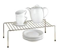 Demi Etagère - WENKO - 42,5x22x15 cm - Métal chromé - Brillant - Cuisine