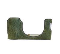 Demi-étui élégant en cuir PU pour X100VI avec accès facile aux boutons et améliore la protection de l'appareil photo en cuir PU