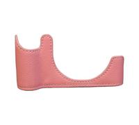 Demi-étui en cuir pour PowerShot V1 - Accessoire de protection pour appareil photo Canon