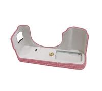 Demi-étui tendance en cuir PU pour appareil photo X100VI avec accès facile à la batterie et connexion trépied