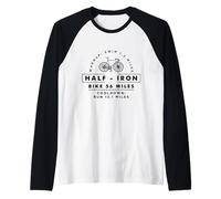 Demi-Fer Longue Distance Triathlon Triathlète Swim Bike Run Manche Raglan