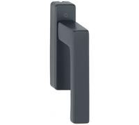 Demi-garniture en aluminium pour coulissant Toulon Ergo20 - noir - droite HOPPE