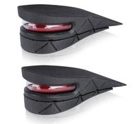 Demi Hauteur Semelle, Paire de Semelle Coussin de Chaussures Grandissante, Semelle de Chaussures Confort, Talonnettes Demi Semelles, Augmenter la Semelle Intérieure 2 Couches Augmentateur