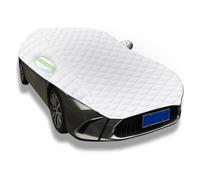 Demi-Housse de Voiture Extérieure Imperméable | Compatible TVR Chimaera (1994-2001) | Protection 4 Saisons Contre UV, Poussière & Neige, en Coton Durable pour Auto(Silver)