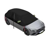 Demi-Housse de Voiture pour Mercedes Benz Classe A 2012-2017, Oxford 420D imperméable, Protection Contre Les intempéries, Le Soleil, la Pluie, la poussière, Les UV, avec Fermeture éclair côté