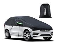 Demi-Housse de Voiture Universelle pour SUV, monospace, imperméable, Toutes Saisons, résistante aux intempéries, à la grêle, pour l'extérieur et l'intérieur pour Toutes Les Saisons, Coupe-Vent