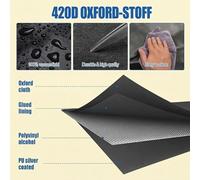 Demi Housse sur-Mesure Exterieur Respirante pour Toyota MR2 MK2 Haute Densité Anti-Rayures, 8 Points Élastiques + Coques Rétroviseurs, Ultra-Léger avec Sac(Noir)