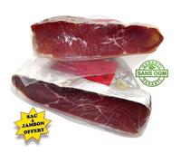 Demi-Jambon Serrano sans os 10 mois env. 2,3 kg-sac a jambon offert.