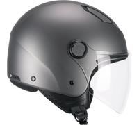 Demi Jet Casque SKA-P 1LHA LUKE Mono Satin poli-Anthracite taille M