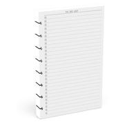 Demi-lettre à disque extra épais, 120 feuilles (240 pages), 14 x 21,6 cm, 120 g/m², taille junior