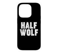 Demi-Loup d'halloween Coque pour iPhone 14 Pro