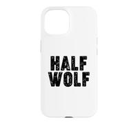 Demi-Loup d'halloween Coque pour iPhone 15