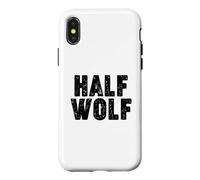 Demi-Loup d'halloween Coque pour iPhone X/XS
