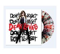 Demi Lovato – Don't Forget – Vinyle LP transparent / splatter rouge-noir