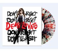 Demi Lovato – Don't Forget – Vinyle LP transparent / splatter rouge-noir
