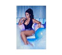 Demi Lovato Poster sur toile pour décoration de chambre à coucher, de bureau, de style sportif, sans cadre, 40 x 60 cm