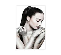Demi Lovato Poster sur toile pour décoration murale de salon, chambre à coucher 20 x 30 cm