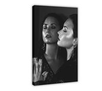 Demi Lovato Poster sur toile pour décoration murale de salon, chambre à coucher 40 x 60 cm