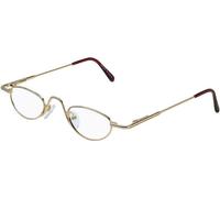 Demi-lunettes loupes avec soutien de la convergence or +3,50