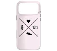 Demi-Marathon Heart Watch Arrow Running Run 21 km Meme Coque pour iPhone 17 Pro Max