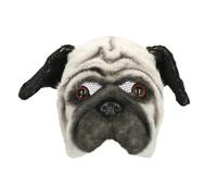 Boland - Masque animal en peluche pour adultes, ajustement confortable, demi-masque pour costumes, carnaval, soirées à thème ou Halloween