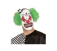 Demi-Masque Clown Tueur Vert