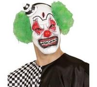 Demi-Masque Clown Tueur Vert vert G