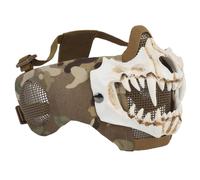 Demi-Masque De Chasse Pliable,Masque De Protection Des Oreilles Confortable,Maille En Acier À Faible Teneur En Carbone,2022 - Type Set Cpb