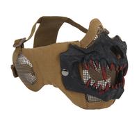 Demi-Masque De Chasse Pliable,Masque De Protection Des Oreilles Confortable,Maille En Acier À Faible Teneur En Carbone,2022 - Type Set Tana